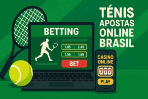 Tela do app ERASERPG com apostas em tênis ao vivo