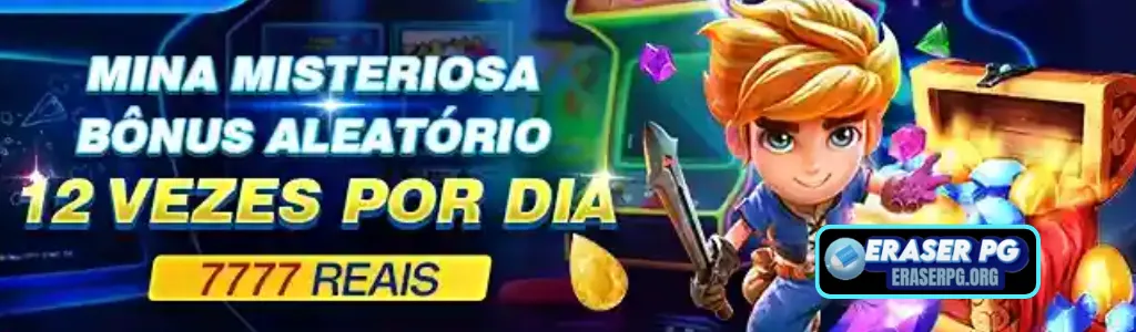Rodadas grátis e cashback no ERASERPG com